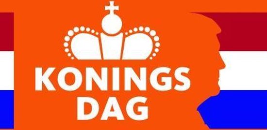 Maandag 27 April, Koningsdag zij n wij gesloten 
